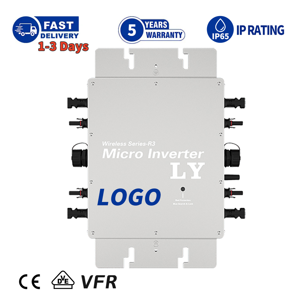 Micro Inverter 1400W Solar Grid Tie - Inverter Mikro Dasi Jaringan Surya Tahan