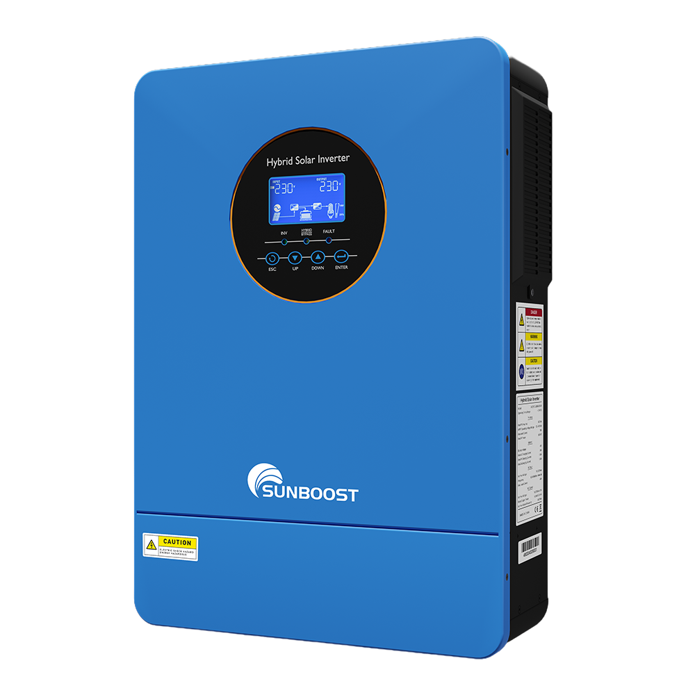 Hybrid Solar Inverter 5.5Kw Mppt 48V - Inverter Hybrid Tenaga Surya Sunboost 3Kw