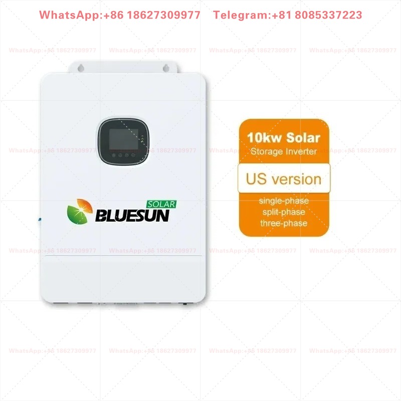 Split Phase Inverter 10Kw 110V 220V - Inverter surya hibrida fase ganda 110V