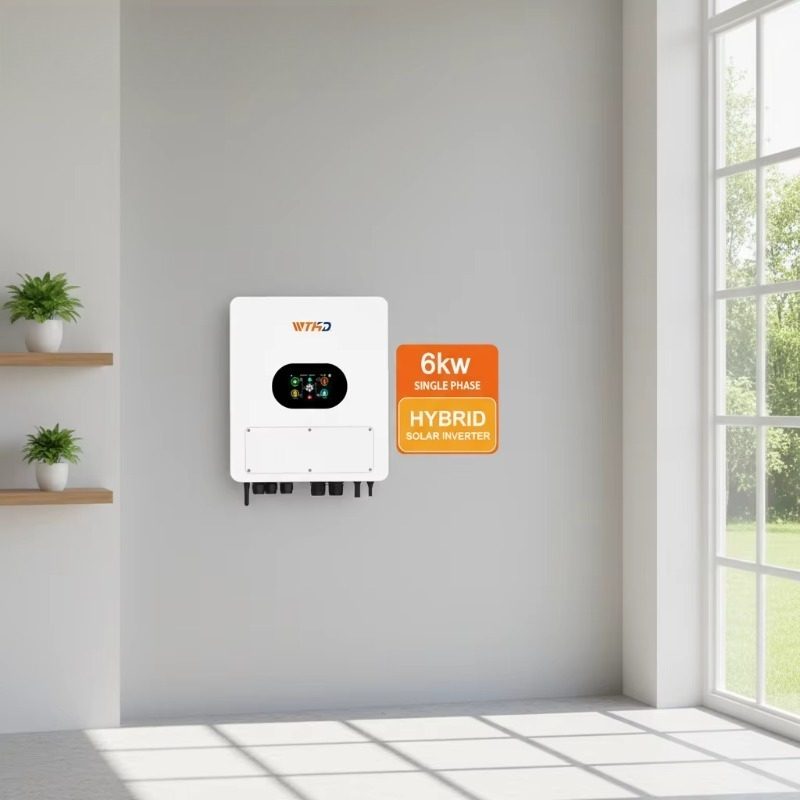Off Grid Solar Inverter 48V 6000W - Inverter Surya Hibrida IP65 48V 6KW