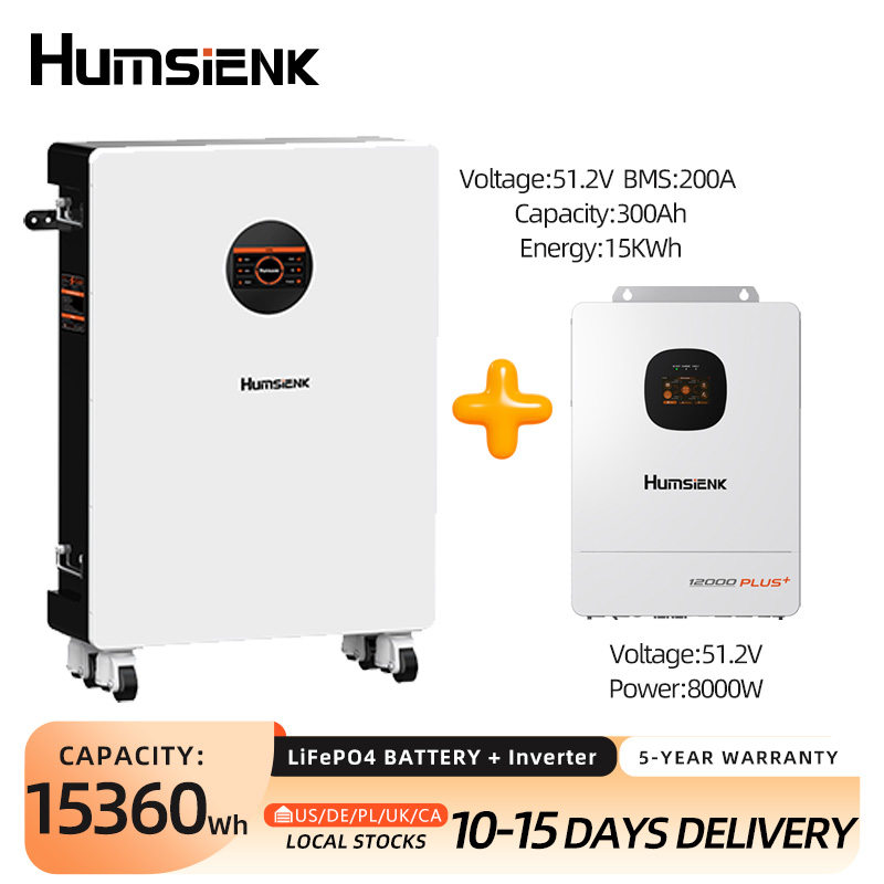 Baterai LiFePO4 Bluetooth Hums - Mppt Hybrid Inverter 48V 8Kw 3 Phase ulasan dan harga