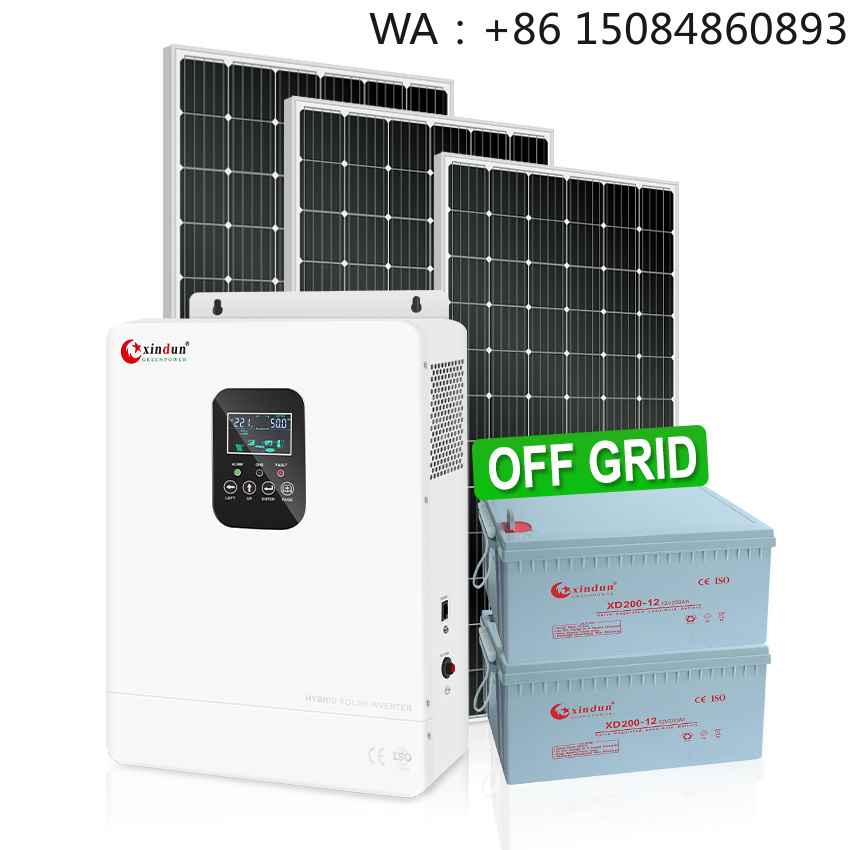 Inverter Surya Hybrid Off Grid - Hybrid Solar Inverter 5.5Kw Mppt 48V ulasan dan harga