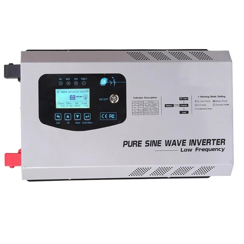Inverter Tenaga Surya 6Kw 6000 - Off Grid Solar Inverter 48V 6000W ulasan dan harga