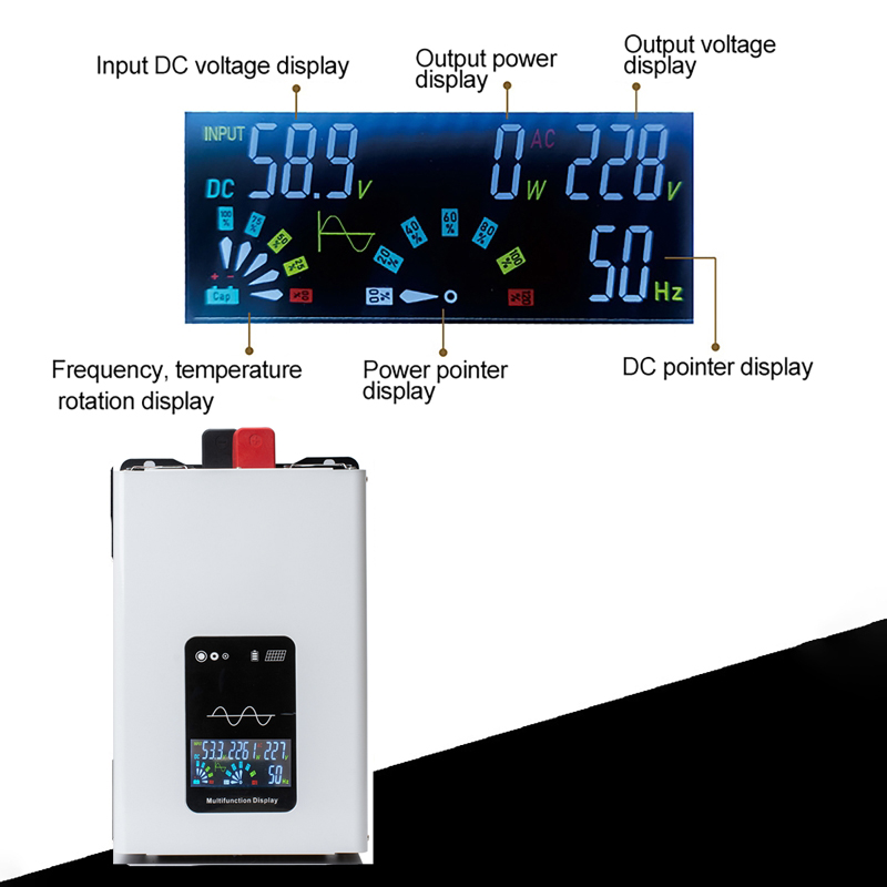 Inverter 12v 220v Gelombang Si - Pure Sine Wave Inverter 5000W 48V 220V ulasan dan harga