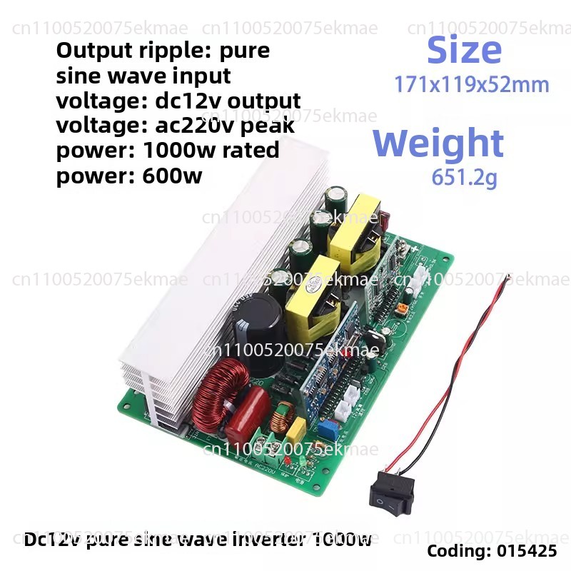Inverter Gelombang Sinus Murni - Pure Sine Wave Inverter Board 24V 48V ulasan dan harga