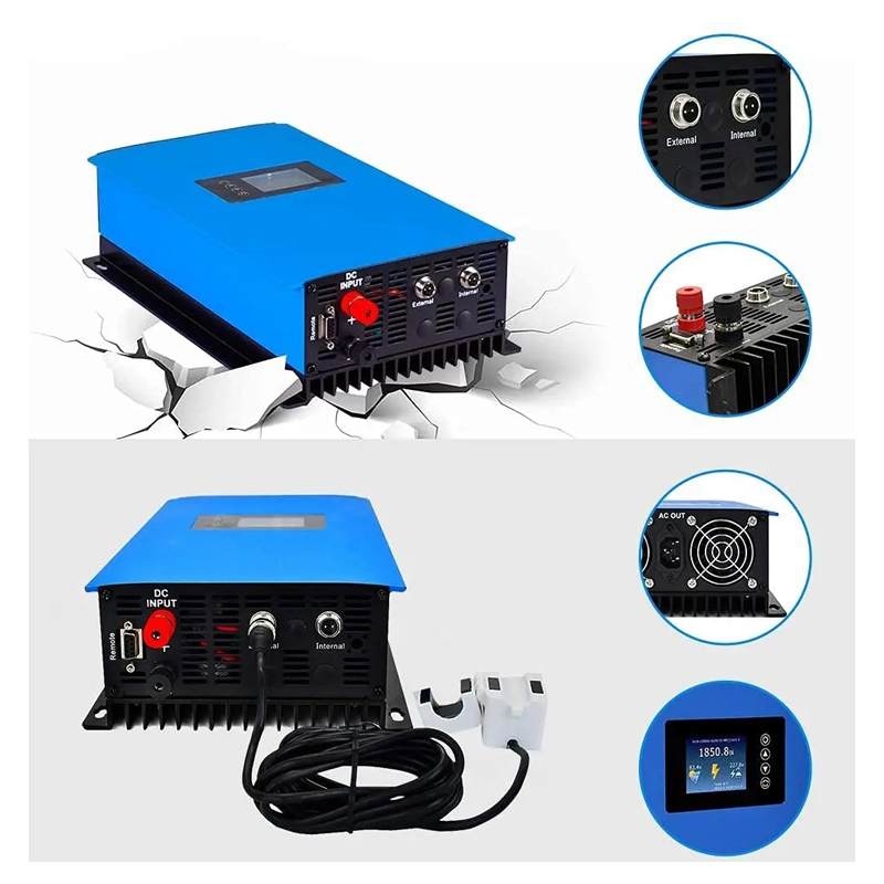 Inverter Dasi Jaringan Tenaga  - Grid Tie Inverter Limiter 2000W ulasan dan harga