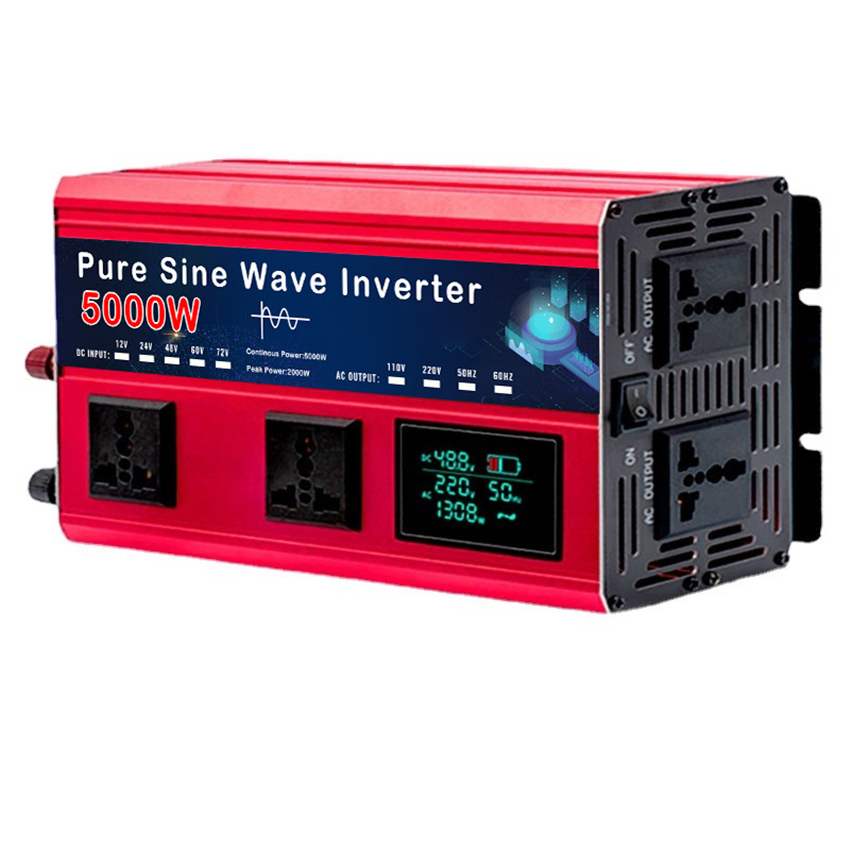 Inverter Gelombang Sinus Murni - Pure Sine Wave Inverter 5000W 48V 220V ulasan dan harga