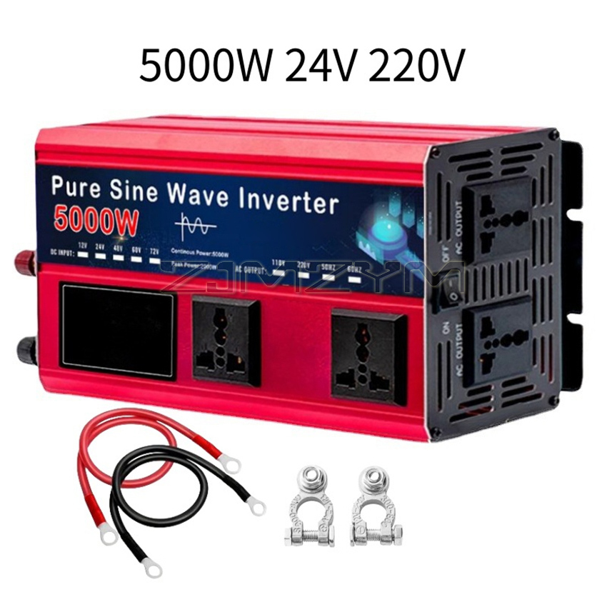 Inverter Gelombang Sinus Murni - Pure Sine Wave Inverter 5000W 48V 220V ulasan dan harga