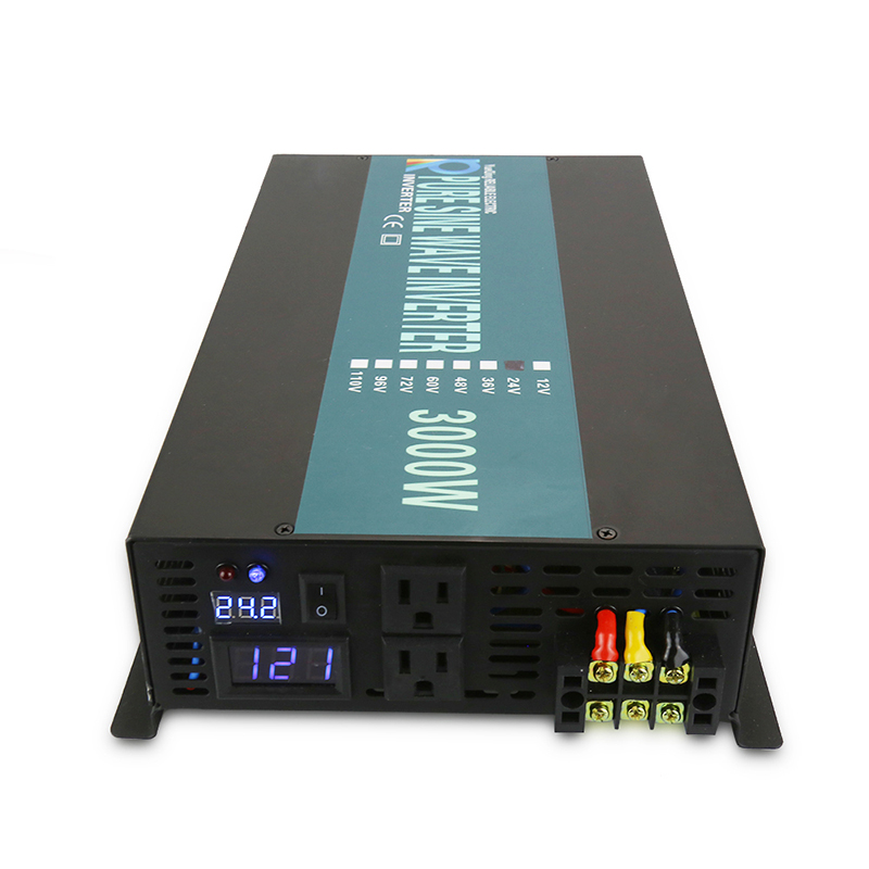 Inverter gelombang sinus murni - Inverter Pure Sine Wave 60Hz 120V 3000W ulasan dan harga