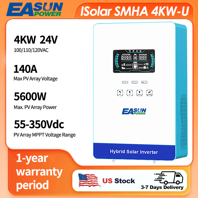 EASUN POWER 4000W Inverter Hib - Grid Tie Inverter Limiter 2000W ulasan dan harga