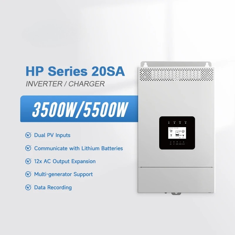 Inverter Sinusoidal Murni MPPT - Hybrid Solar Inverter 5.5Kw Mppt 48V ulasan dan harga