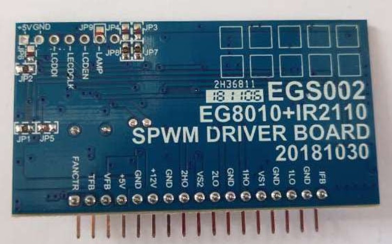 Papan Driver Inverter Gelomban - Egs002 Pure Sine Wave Inverter Driver Board ulasan dan harga