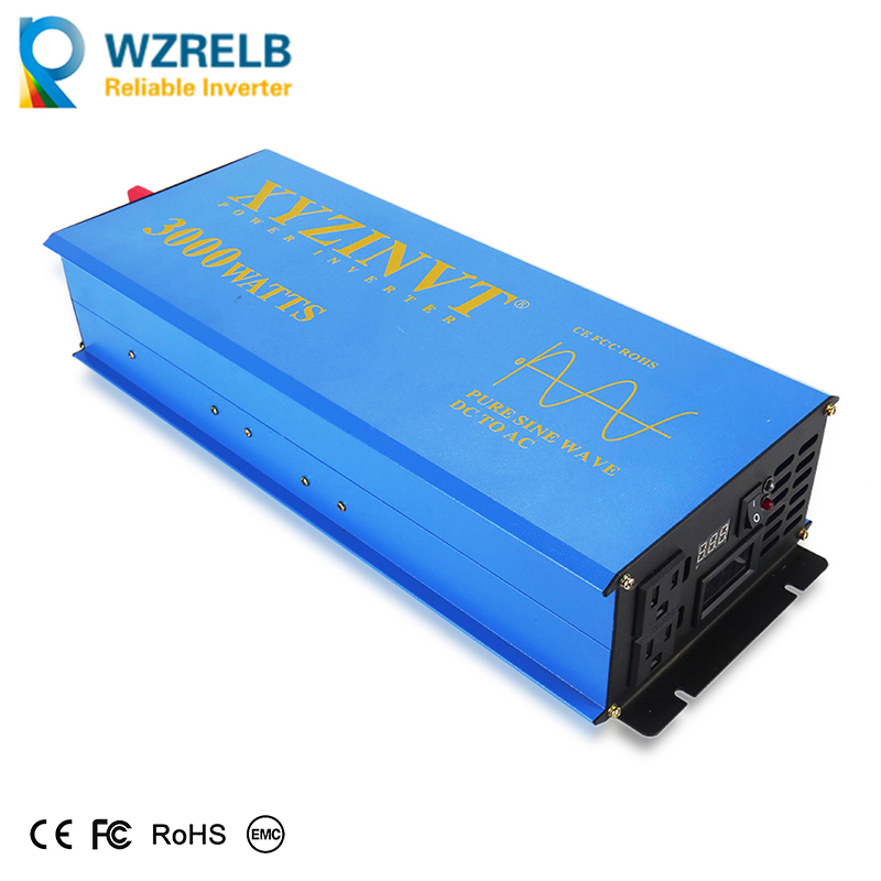 Inverter Tenaga Surya 3000W 24 - Inverter Pure Sine Wave 60Hz 120V 3000W ulasan dan harga
