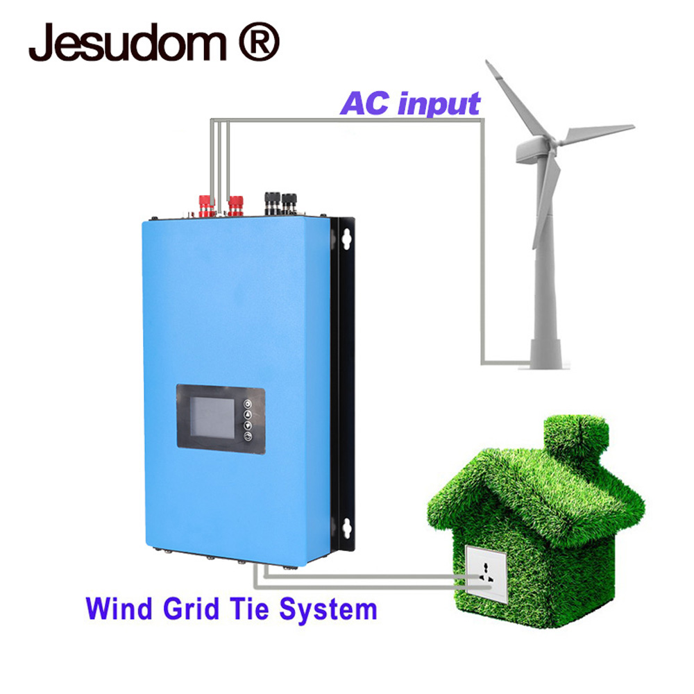Inverter Jesudom Wind 2000W On - Grid Tie Inverter Limiter 2000W ulasan dan harga