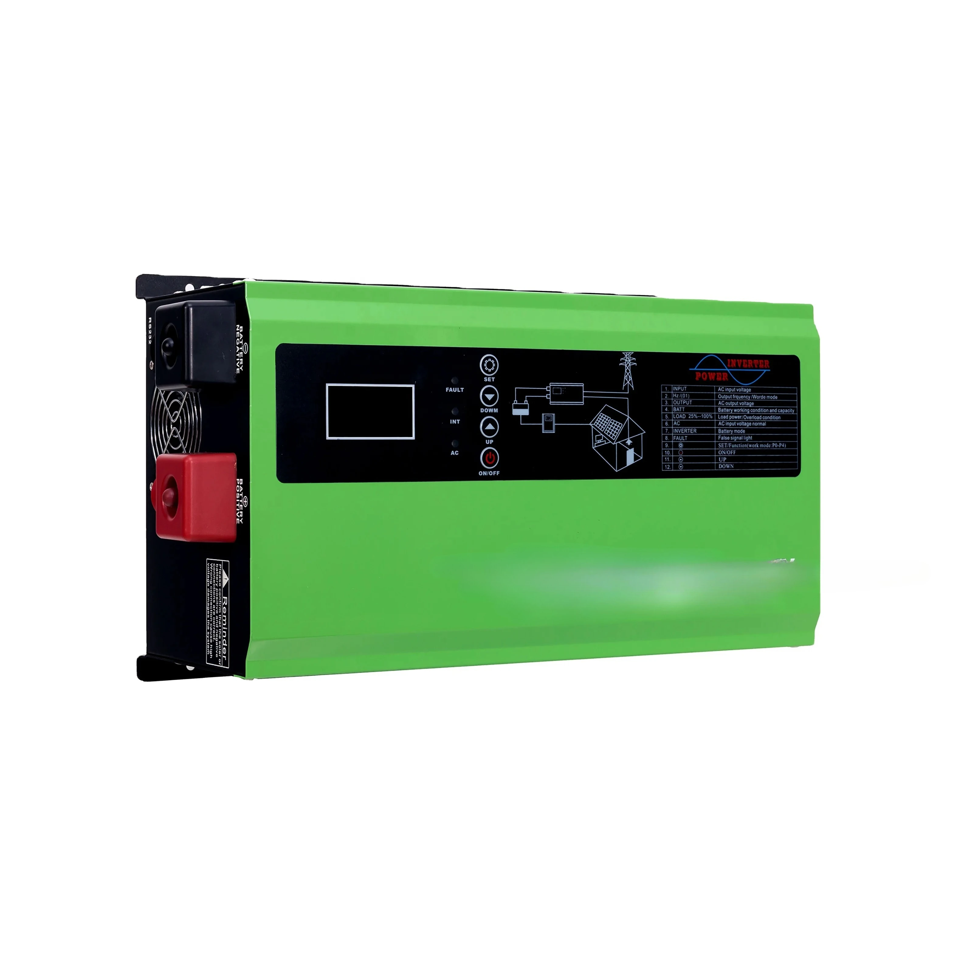 Inverter & Konverter Surya Hib - Off Grid Solar Inverter 48V 6000W ulasan dan harga